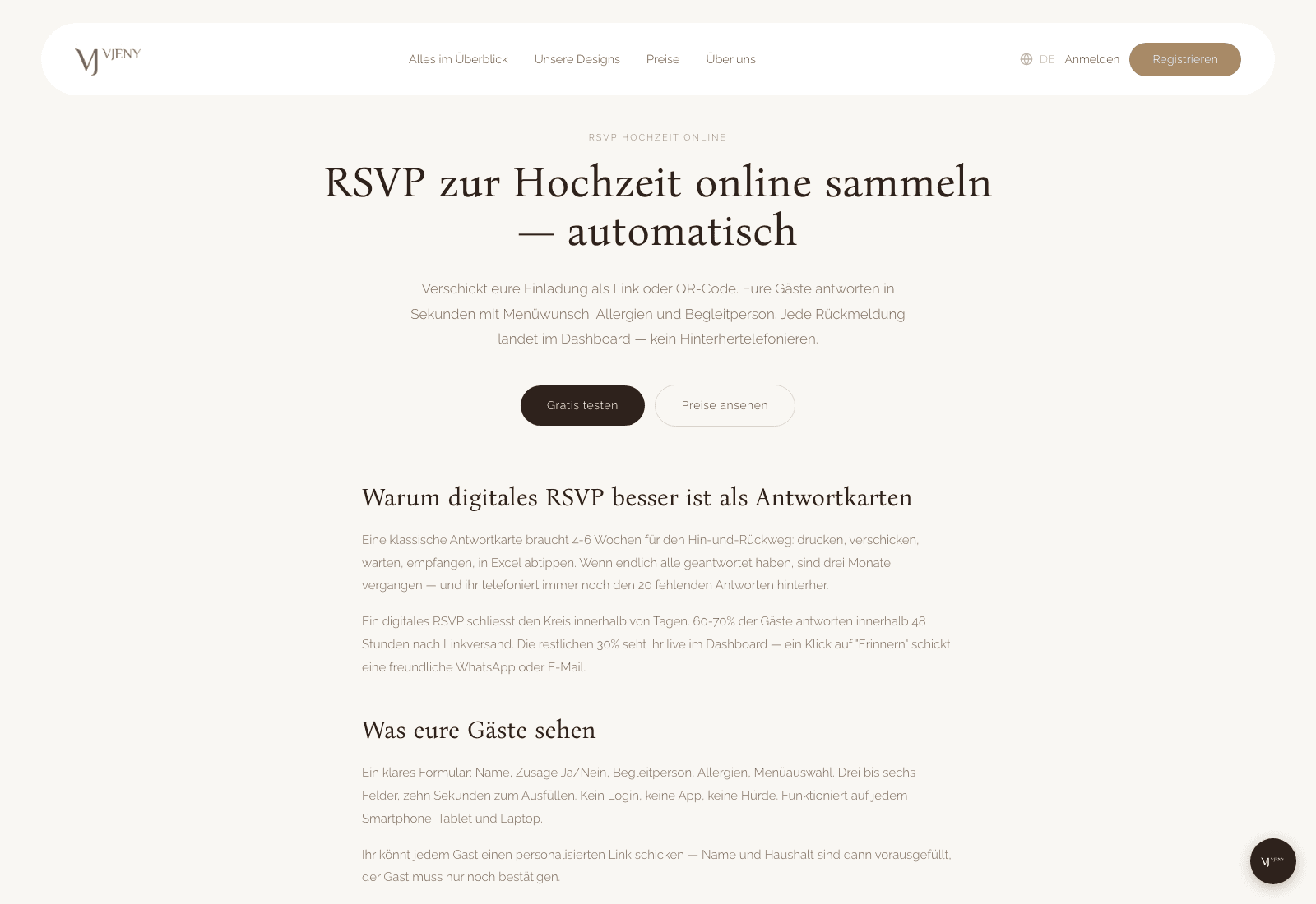 RSVP online